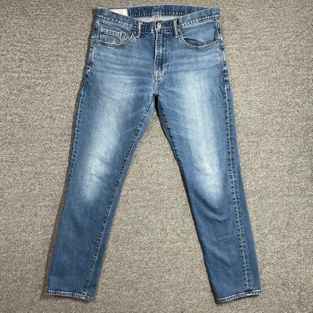 Gap Slim GapFlex Mens Jeans 31x32 Medium Wash Blue Denim Stretch Pants